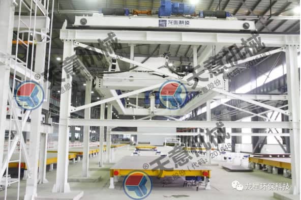 熱烈祝賀天意機械與龍星科技PC構(gòu)件生產(chǎn)線順利交接！