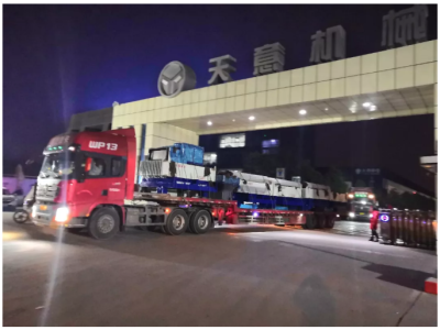 年終歲末天意機械發(fā)貨忙 加班加點為市場！